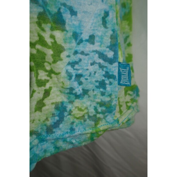 Everlast Blue Green Transparent Short Sleeve XL Top - Picture 7 of 11